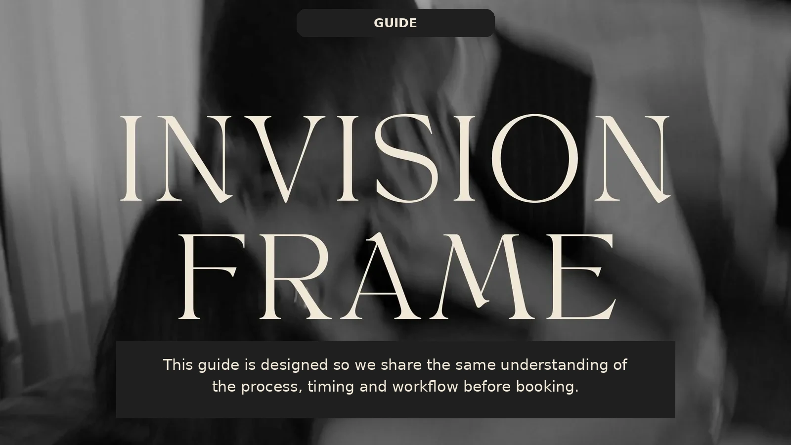 InvisionFrame guide cover
