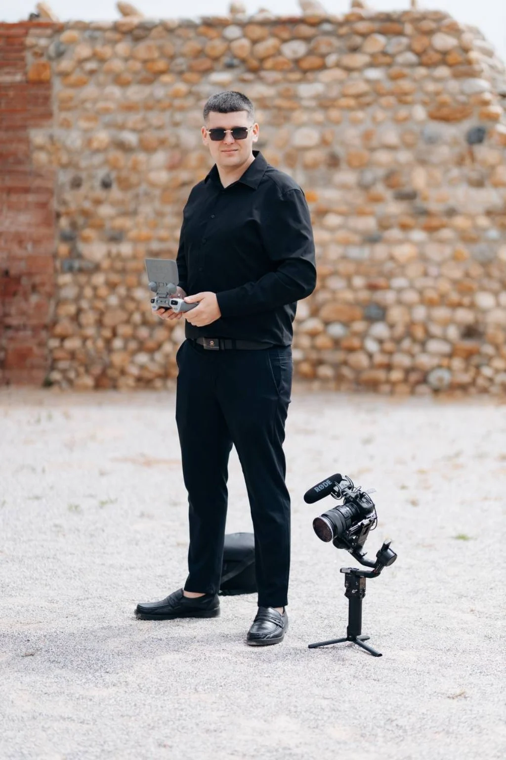 Andrii, videographer and drone operator